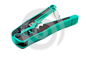 Network cable crimper