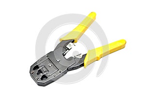 Network cable crimper