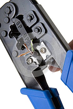Network cable crimper 4