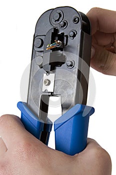 Network cable crimper 6