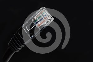 Network cable plug