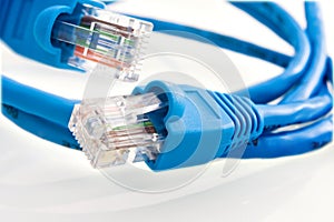 Network cable RJ45 photo