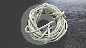 Network Cable RJ45 Connection