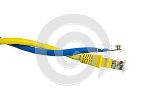 Network cable with RJ45 isolate