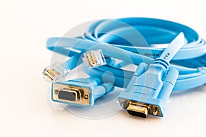 Network cable to configure routers