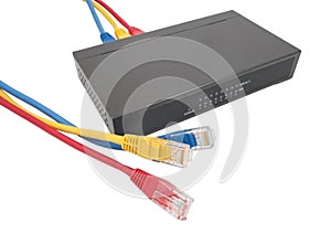 Network cables and router