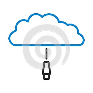 Network Cloud Icon