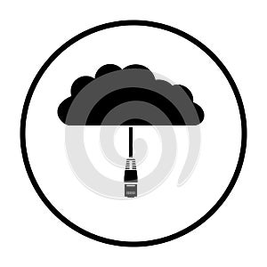 Network Cloud  Icon