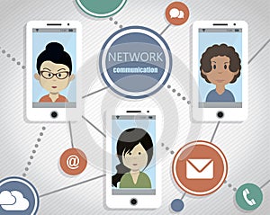 Network communication concept