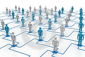 Network, connecting people