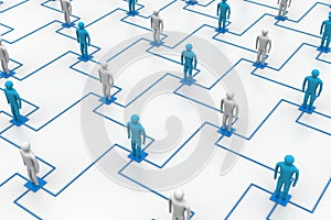 Network, connecting people