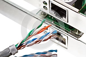 Network Connection and cable CAT5