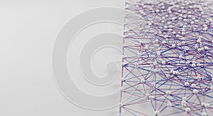 Network Connection Concept Image, Communication, Internet of Things, Abstract Background