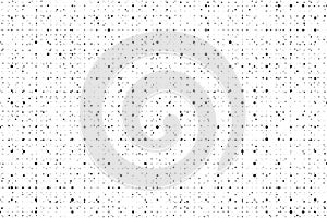 Network connection dots for technology concept on white