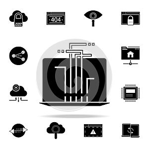 network connection icon. Web Development icons universal set for web and mobile