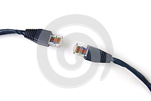 Network connection plug RJ-45