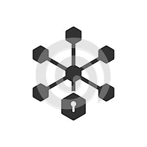 Network Connection Security Icon