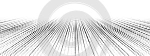 Network connection structure. Abstract mesh background. Big data visualization. Vector illustration
