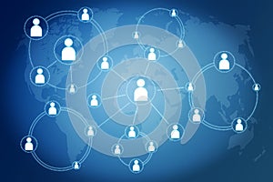 Network connections concept