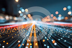 Network Connectivity and Data Flow Visualization Abstract