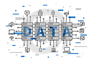 Network database infrastructure system