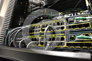 Network devices with RJ45 ports