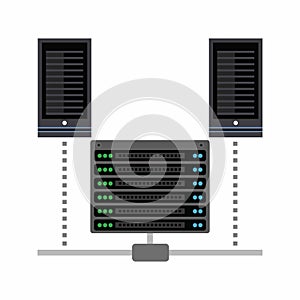 Network Files Icon vector image.