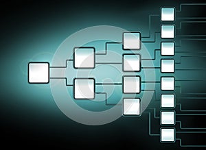 Network flowchart graph management