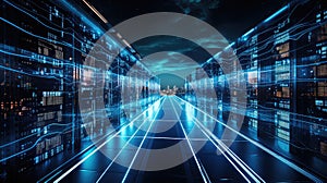 network global internet background