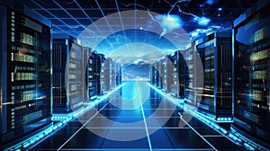 network global internet background