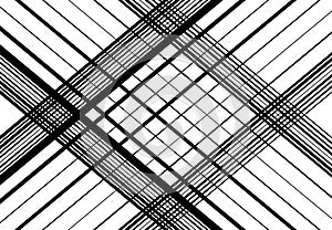 Network grid, mesh. Lattice, grating, trellis pattern, background and texture. Intersecting, interlock lines vector illustration.
