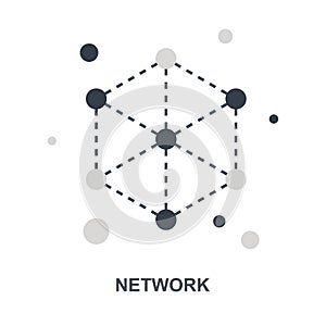 Network icon concept