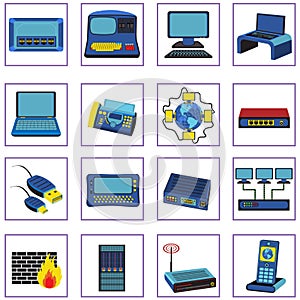 Network icons
