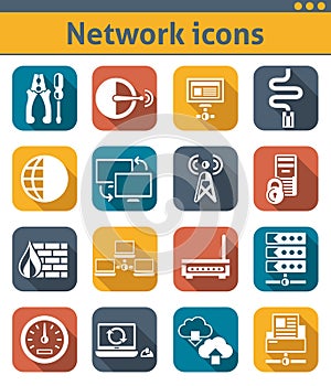 Network Icons Set