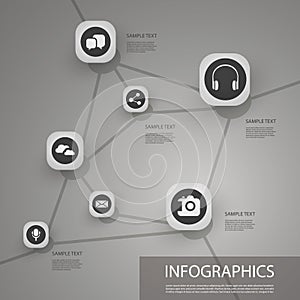 Network Infographic Design