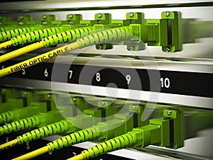 Network Infrastructure, Fiber Optics Connections