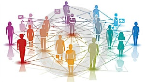 Rainbow Network of People