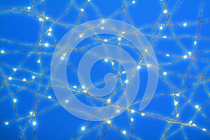 Network with light emitting diodes