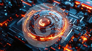 network looping AI core