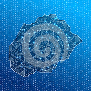 Network map of Alegranza.