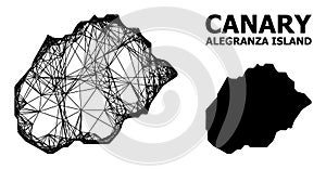 Network Map of Alegranza Island