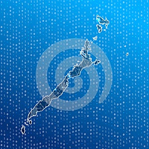 Network map of Palawan.