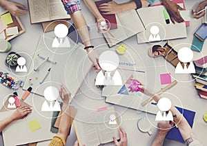 Network Networking Communicate Communicatin Connection Concept