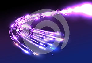 Network Optical fiber photo