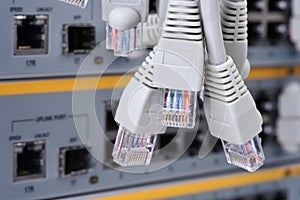 Network patch cord cable RJ45 connectors