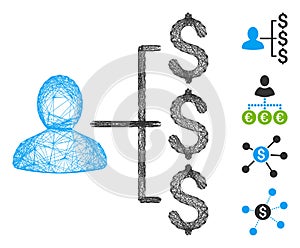 Network Payer Relations Vector Mesh photo