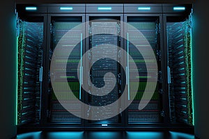 Network Security Server Room Data Center Computer Racks for Mining Cryptocurrency