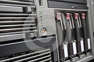 Network Server with Hot Swap Hard Drives