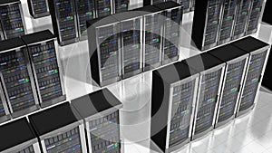 Network servers in datacenter
