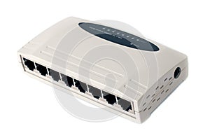 Network switch with 8 ports